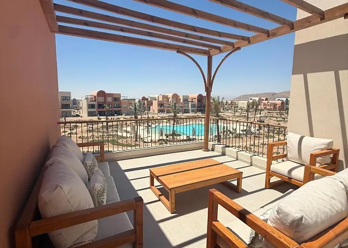 Apartment Boho Lagoon Retreat In Kamaran, Elgouna *
